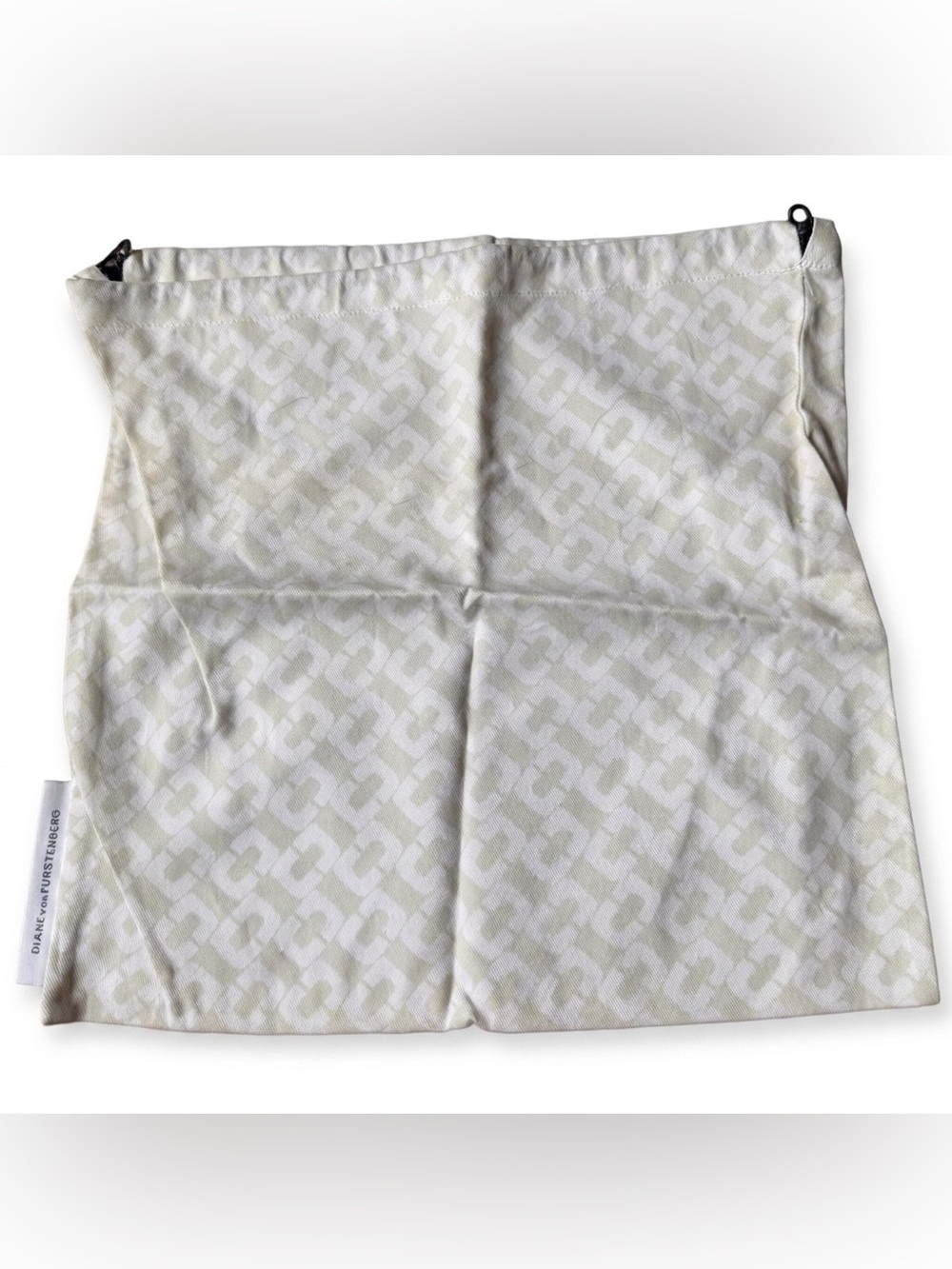 Diane Von Furstenberg Cream Patterned Bag